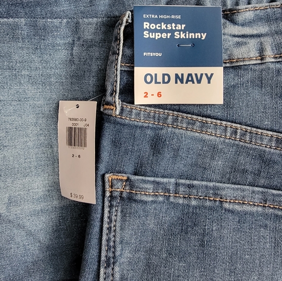 NWT! O.N. Super Skinny Extra High Rise - Picture 5 of 6